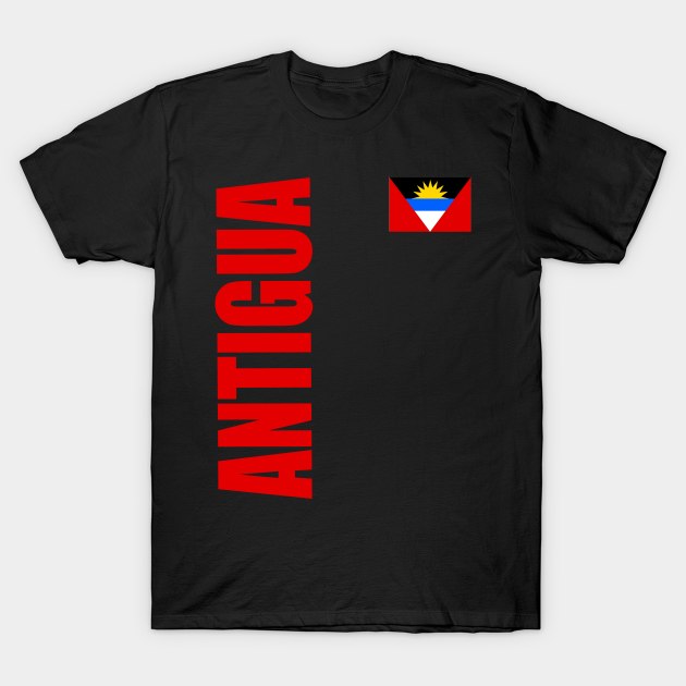 Antigua and Barbuda Gift T-Shirt by Merchweaver